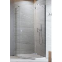 Radaway Essenza PTJ komplet 2 ścianek prysznicowych do kabiny 100x80 cm szkło przezroczyste 1385055-01-01