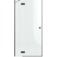 Radaway Essenza DWJ drzwi prysznicowe 120 cm lewe gunmetal szczotkowany/szkło przezroczyste 1385016-92-01L