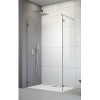 Radaway Arta Walk-In ścianka prysznicowa 120 cm chrom/szkło przezroczyste 386212-03-01