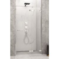 Radaway Arta DWJ II drzwi prysznicowe 62,8 cm wnękowe prawe chrom/szkło przezroczyste 386441-03-01R