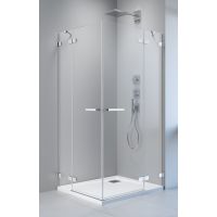 Radaway Arta drzwi prysznicowe 62 cm prawe chrom/szkło przezroczyste 386455-03-01R