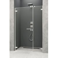 Radaway Arta DWS drzwi prysznicowe 82,8 cm wnękowe lewe chrom/szkło przezroczyste 386828-03-01L