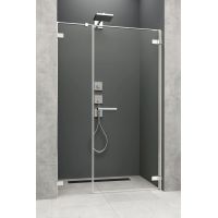 Radaway Arta DWS drzwi prysznicowe 82,8 cm wnękowe prawe chrom/szkło przezroczyste 386828-03-01R