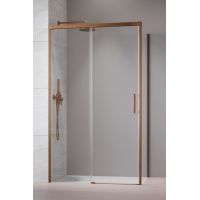 Radaway Idea Brushed Copper KDJ drzwi prysznicowe 100 cm rozsuwane miedź szczotkowany/szkło przezroczyste 387040-93-01L