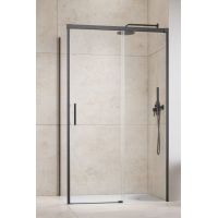 Radaway Idea KDJ drzwi prysznicowe 120 cm prawe Brushed GunMetal/szkło przezroczyste 387042-92-01R
