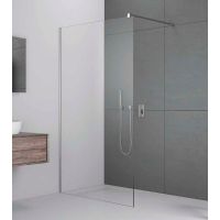 Radaway Modo New II Walk-In ścianka prysznicowa 55 cm wolnostojąca chrom/szkło przezroczyste 389055-01-01
