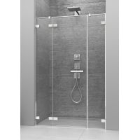 Radaway Arta DWJS drzwi prysznicowe 130 cm ze ściankami stałymi lewe 386455-03-01L/386122-03-01L