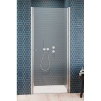 Radaway Eos DWJ I drzwi prysznicowe 70 cm wnękowe prawe chrom/szkło przezroczyste 137983-01-01R