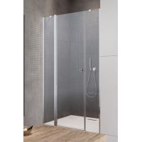 Radaway Eos DWJS drzwi prysznicowe 120 cm wnękowe lewe chrom/szkło przezroczyste 13799454-01L