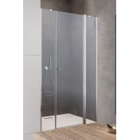Radaway Eos DWJS drzwi prysznicowe 120 cm wnękowe prawe chrom/szkło przezroczyste 13799454-01R