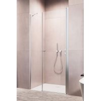 Radaway Eos DWS drzwi prysznicowe 140 cm wnękowe prawe chrom/szkło przezroczyste 137993-01-01R