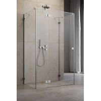 Radaway Essenza Pro KDJ+S drzwi prysznicowe 90 cm lewe chrom połysk/szkło przezroczyste 10097390-01-01L