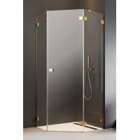 Radaway Essenza Pro Gold PTJ drzwi prysznicowe prawe złoty połysk/szkło przezroczyste 10100000-09-01R