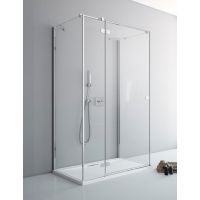 Radaway Fuenta New KDJ+S drzwi prysznicowe 110 cm lewe chrom/szkło przezroczyste 384023-01-01L