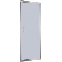 Deante Flex drzwi prysznicowe 80 cm wnękowe chrom/szkło szronione KTL612D