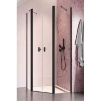 Radaway Nes Black PTD ścianka prysznicowa cm czarny mat/szkło przezroczyste 10051200-54-01