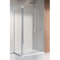 Radaway Nes KDS II ścianka prysznicowa 75 cm boczna szkło przezroczyste 10040075-01-01
