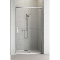 Radaway Idea DWJ drzwi prysznicowe 150 cm wnękowe prawe chrom/szkło przezroczyste 387019-01-01R