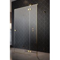 Radaway Essenza Pro Gold KDJ+S drzwi prysznicowe 100 cm prawe złoty połysk/szkło przezroczyste 10097310-09-01R