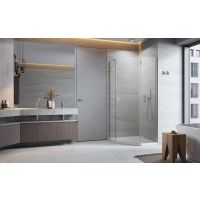 Radaway Essenza PTJ drzwi prysznicowe 60 cm prawe chrom/szkło przezroczyste 1385010-01-01R