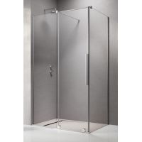 Radaway Furo KDJ drzwi prysznicowe 100 cm lewe chrom/szkło przezroczyste 10104522-01-01L/10110480-01-01