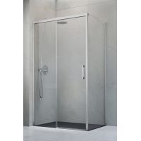 Radaway Idea Brushed Nickel KDJ drzwi prysznicowe 110 cm rozsuwane nikiel szczotkowany/szkło przezroczyste 387041-91-01L