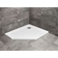 Radaway Doros PT E brodzik pięciokątny 90x80 cm biały SDRPT9080-01L