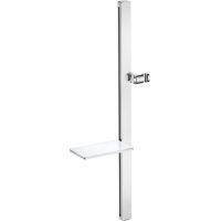 Duravit drążek prysznicowy 81 cm z półką chrom błyszczący UV0600015010