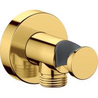 Duravit przyłącze kątowe z uchwytem złoty UV0630009034