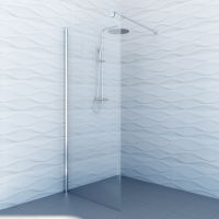 Duso Walk-in ścianka prysznicowa 100 cm chrom/szkło przezroczyste DS600T10