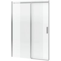 Excellent Rols drzwi prysznicowe 120 cm wnękowe część 1/2 chrom/szkło przezroczyste KAEX.2612.1200.LP1/2