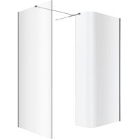 Excellent Vidoq kabina prysznicowa Walk-In 90x93 cm chrom/szkło przezroczyste KAEX.1507.K.0900.0930.CR