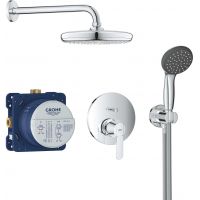 Grohe Vitalio Start zestaw prysznicowy z deszczownicą chrom 25220001