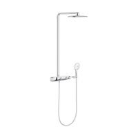 Grohe Rainshower System SmartControl Mono 360 zestaw prysznicowy ścienny termostatyczny z deszczownicą chrom/biały 26361LS0