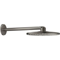 Grohe Rainshower Smartactive 310 deszczownica 31 cm okrągła z ramieniem podtynkowym brushed hard graphite 26475AL0