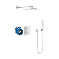 Grohe Grohtherm Cube zestaw prysznicowy podtynkowy termostatyczny z deszczownicą chrom 34506000
