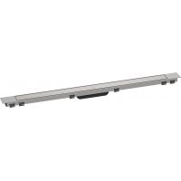 Hansgrohe RainDrain Match Plus element zewnętrzny odpływu 100 cm stal szlachetna szczotkowana 56217800