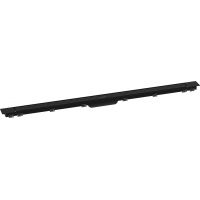 Hansgrohe RainDrain Match Plus element zewnętrzny odpływu 120 cm czarny mat 56218670