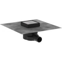 Hansgrohe RainDrain Point odpływ prysznicowy 10 cm stal szlachetna szczotkowana 56247800