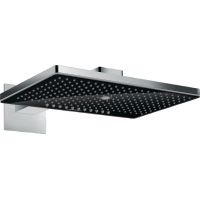 Hansgrohe Rainmaker Select deszczownica 46,6x30 cm z ramieniem prysznicowym czarny/chrom 24007600