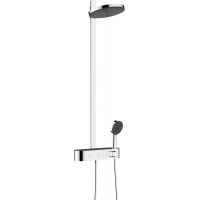 Hansgrohe Pulsify S ShowerTablet Select zestaw prysznicowy ścienny termostatyczny z deszczownicą chrom 24240000