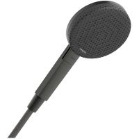 Hansgrohe Raindance Alive Select S słuchawka prysznicowa czarny chrom szczotkowany 24500340