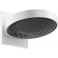 Hansgrohe Rainfinity deszczownica 25 cm okrągła z przyłączem ściennym biały mat 26232700