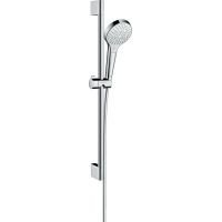Hansgrohe Croma Select S zestaw prysznicowy ścienny biały/chrom 26560400