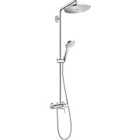 Hansgrohe Croma Select S Showerpipe zestaw prysznicowy ścienny chrom 26791000