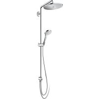 Hansgrohe Croma Select S Showerpipe zestaw prysznicowy ścienny chrom 26793000