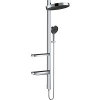 Hansgrohe Rainfinity zestaw wannowo-prysznicowy podtynkowy z deszczownicą chrom 26842000
