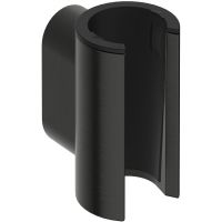 Hansgrohe Porter Fine uchwyt prysznicowy czarny chrom szczotkowany 28885340