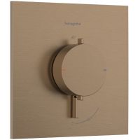 Hansgrohe Ecostat Comfort E bateria prysznicowa podtynkowa termostatyczna brąz szczotkowany 33710140