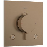 Hansgrohe Ecostat Comfort E bateria wannowo-prysznicowa podtynkowa termostatyczna brąz szczotkowany 33711140